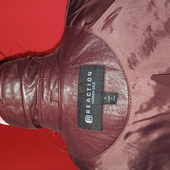 FF 💘🖤💘 REACTION KENNETH COLE BROWN SMALL JACKET COAT - Picture 10 of 12